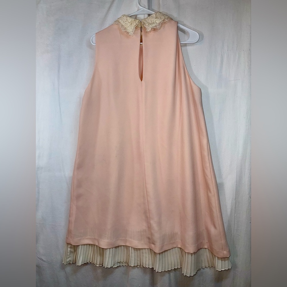 Nanette Lepore Soft Blush and Cream Dress - Picture 4 of 6